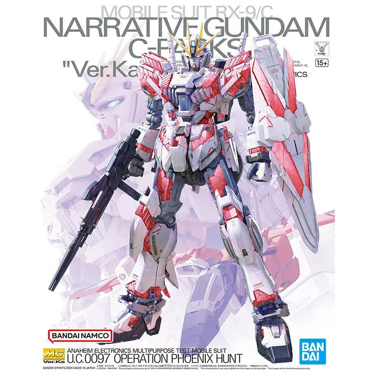 Gundam Model Kit - RX-9/C Narrative Gundam C-Packs Ver.Ka 1/100