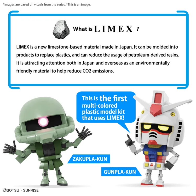 Gundam Model Kit - Gunpla-Kun DX Set (With Runner Ver. Recreation Parts) 1/1 - Doki Doki Land