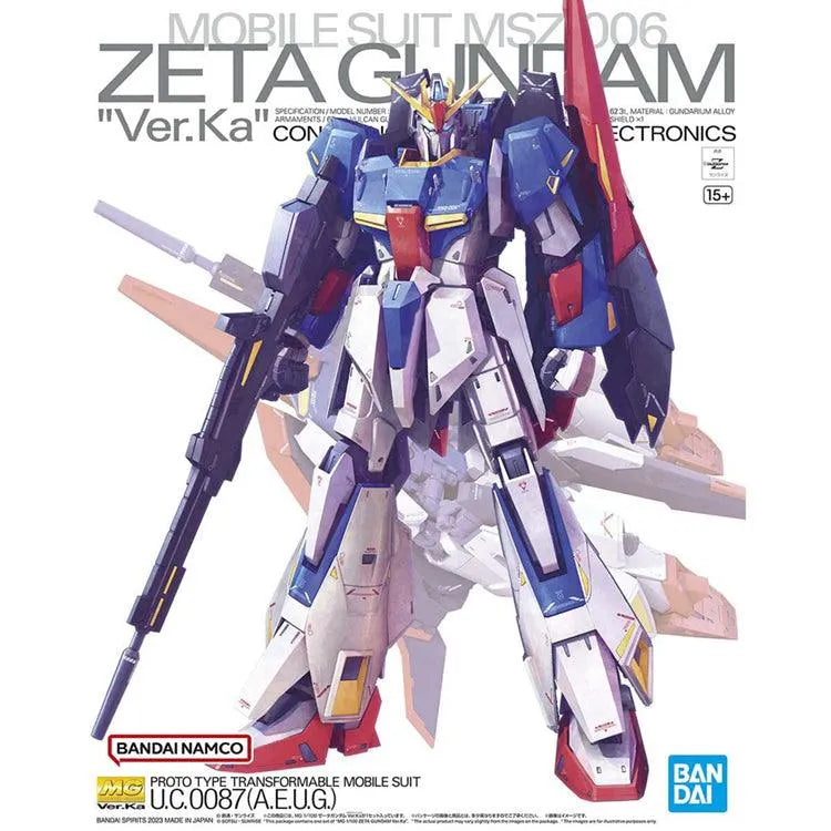Gundam Model Kit - MG Zeta Gundam Ver.Ka 1/100 - Doki Doki Land
