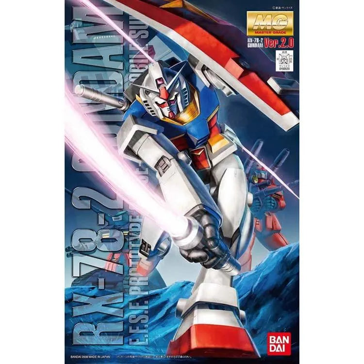 Gundam Model Kit - MG RX-78-2 Gundam Ver.2.0 1/100 - Doki Doki Land