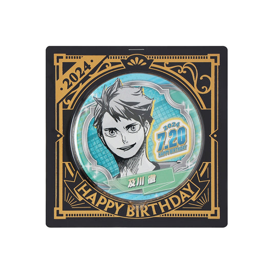 HAIKYU!! Toru Oikawa 2024 Birthday Can Badge