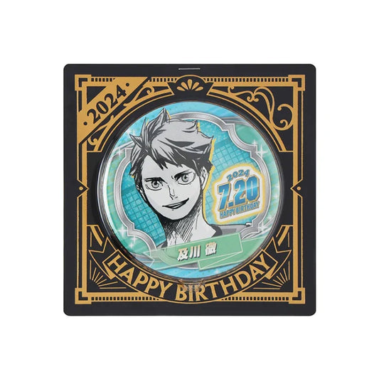 HAIKYU!! Toru Oikawa 2024 Birthday Can Badge