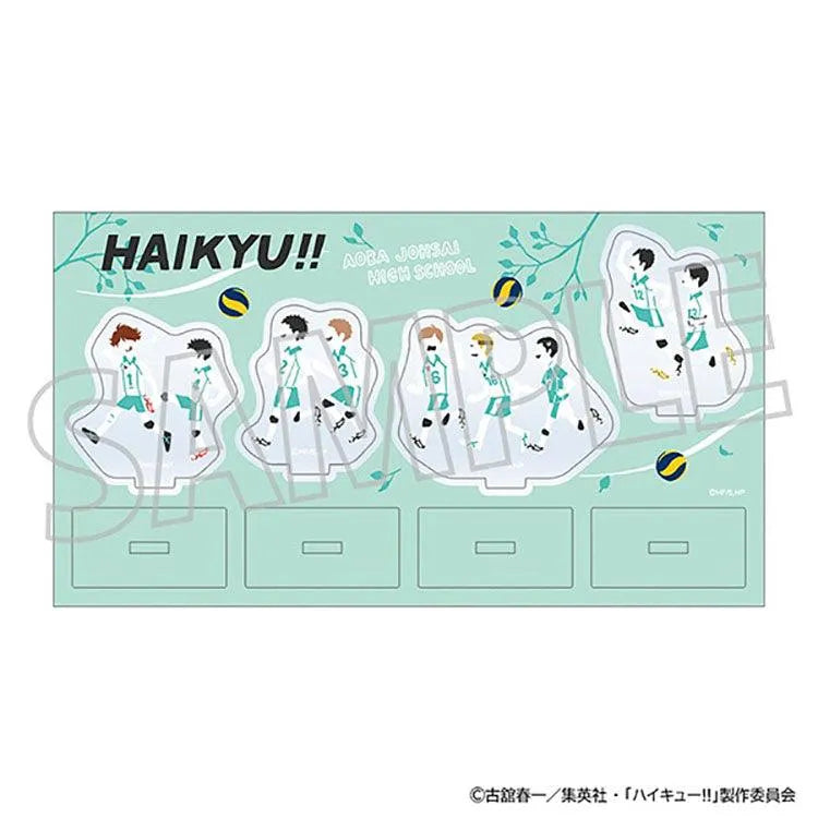 Haikyu!! Anime Merch - Acrylic Diorama Aoba Johsai High School Yuru Pallet - Doki Doki Land