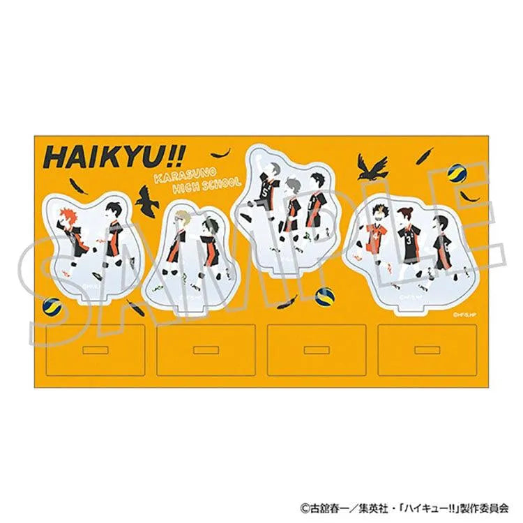 Haikyu!! Anime Merch - Acrylic Diorama Karasuno High School Yuru Pallet - Doki Doki Land
