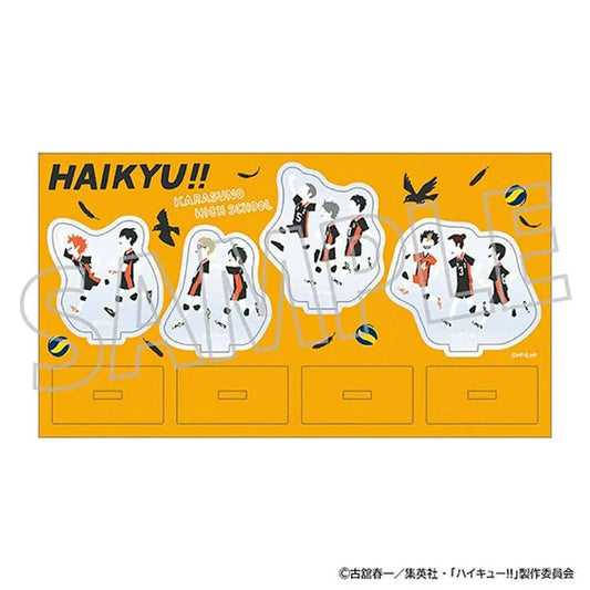 Haikyu!! Anime Merch - Acrylic Diorama Karasuno High School Yuru Pallet - Doki Doki Land