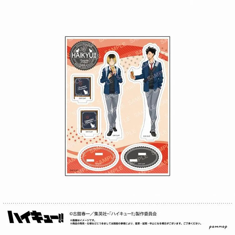 Haikyu!! Anime Merch - Acrylic Stand Drink Copyright Illustration - Doki Doki Land