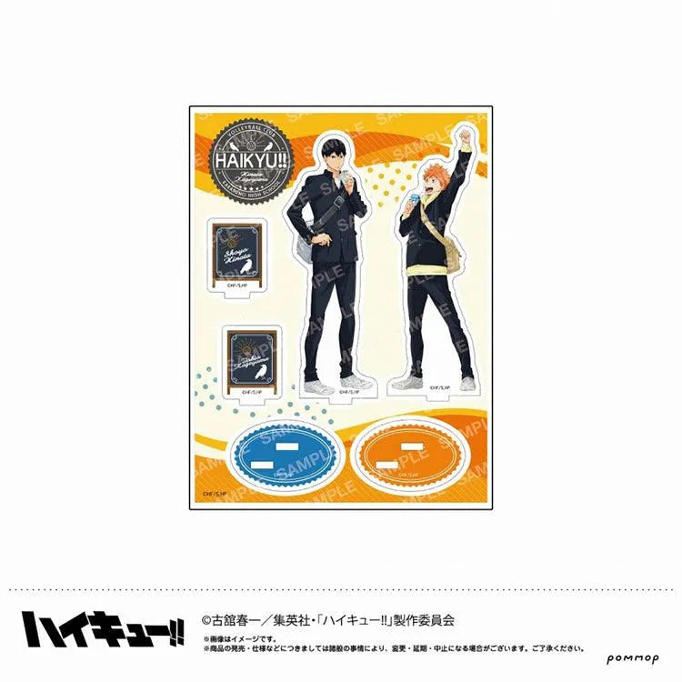 Haikyu!! Anime Merch - Acrylic Stand Drink Copyright Illustration - Doki Doki Land