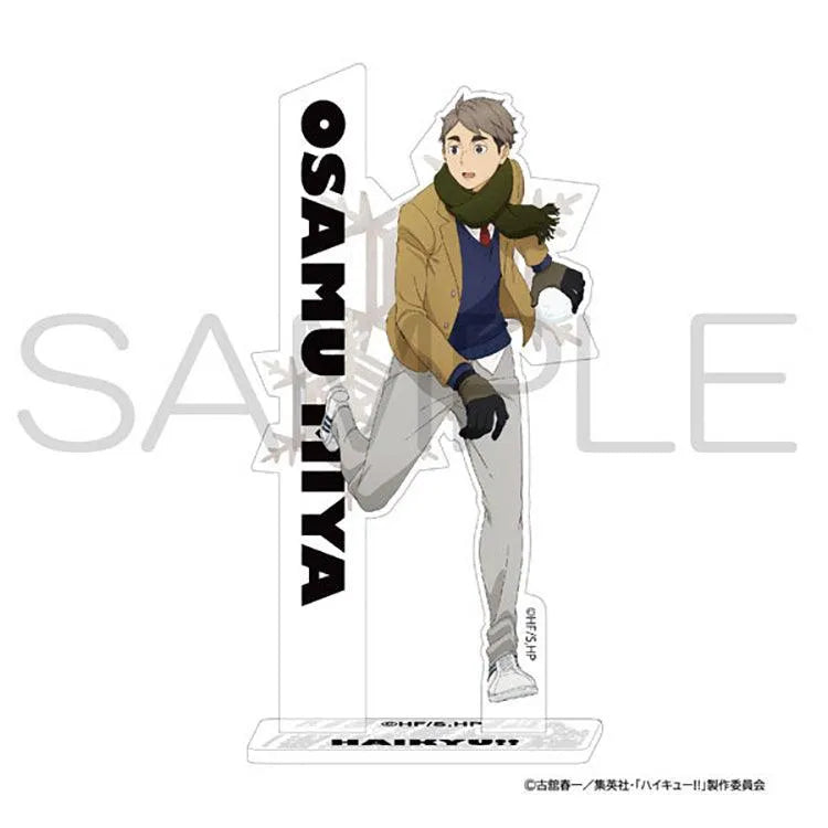 Haikyu!! Anime Merch - Acrylic Stand Playing in the Snow III Ver. - Doki Doki Land