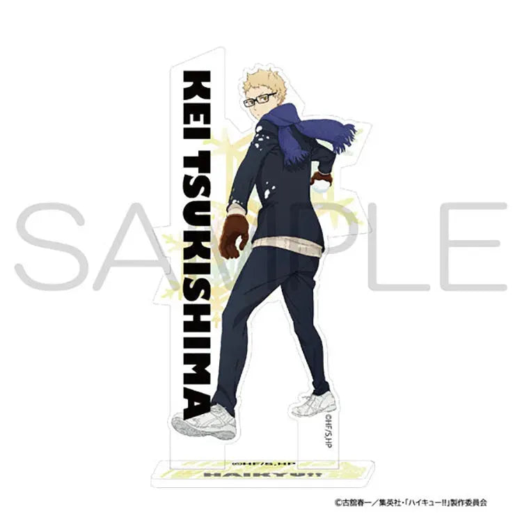 Haikyu!! Anime Merch - Acrylic Stand Playing in the Snow III Ver. - Doki Doki Land