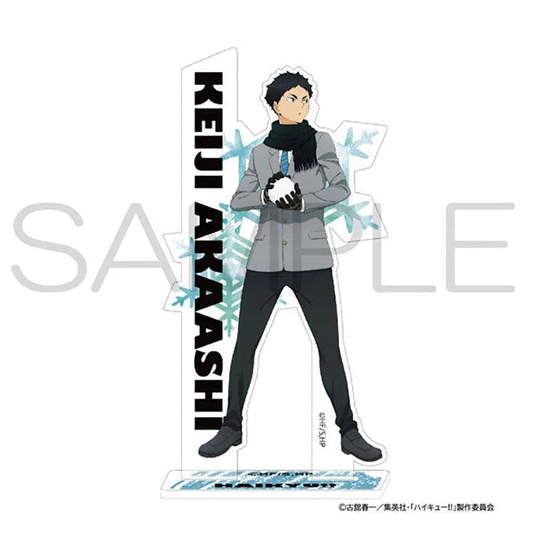 Haikyu!! Anime Merch - Acrylic Stand Playing in the Snow III Ver. - Doki Doki Land
