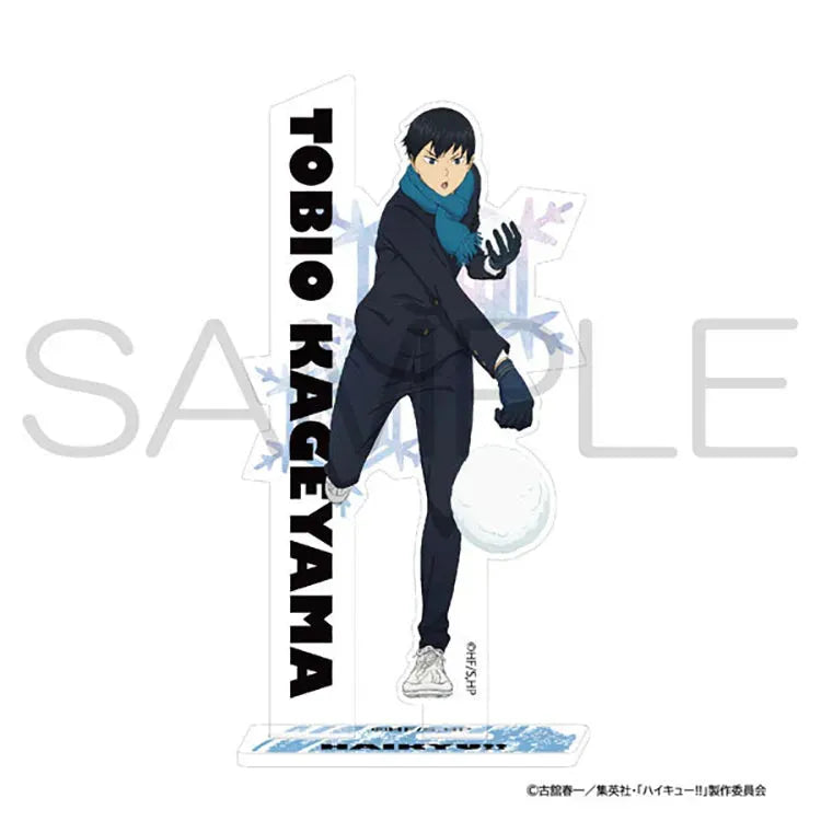 Haikyu!! Anime Merch - Acrylic Stand Playing in the Snow III Ver. - Doki Doki Land