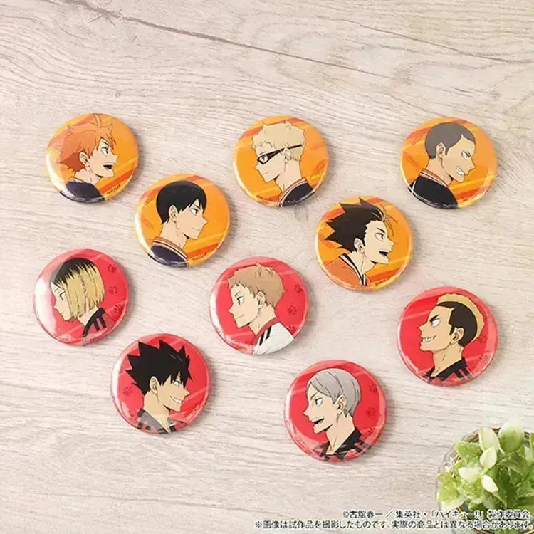 Haikyu!! Anime Merch - Chara Badge Collection (1 Random) - Doki Doki Land