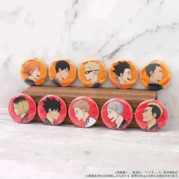 Haikyu!! Anime Merch - Chara Badge Collection (1 Random) - Doki Doki Land