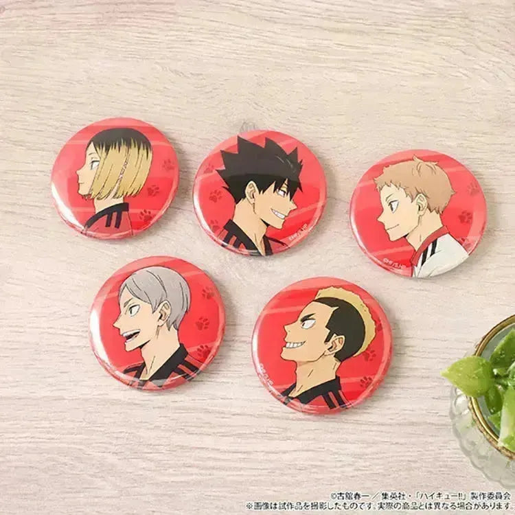 Haikyu!! Anime Merch - Chara Badge Collection (1 Random) - Doki Doki Land