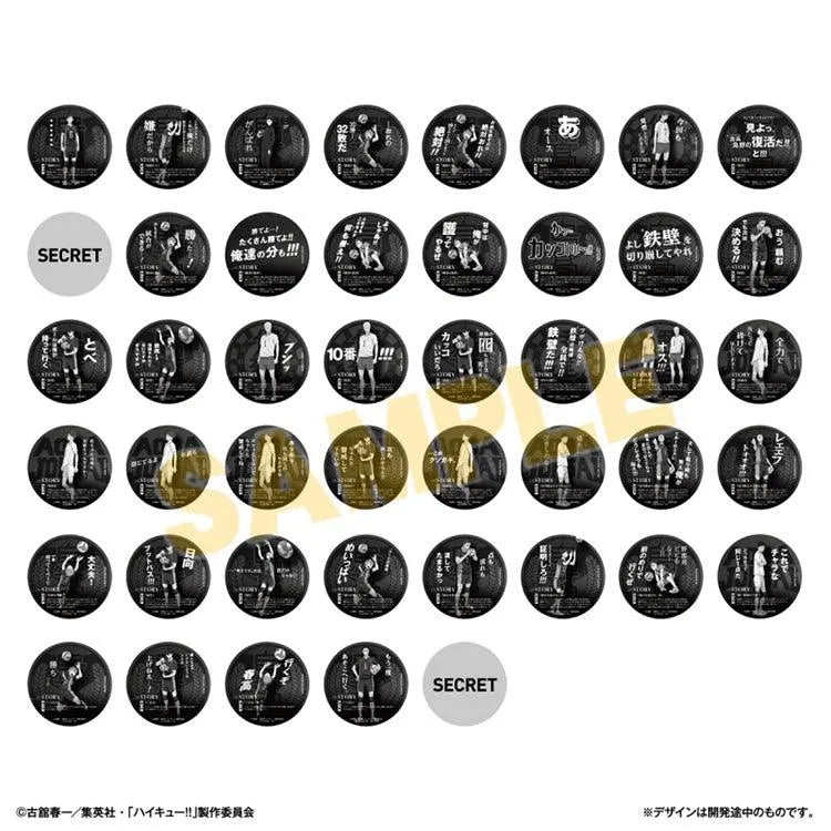 Haikyu!! Anime Merch - Coaster Collection First Season Vol.2 - Doki Doki Land