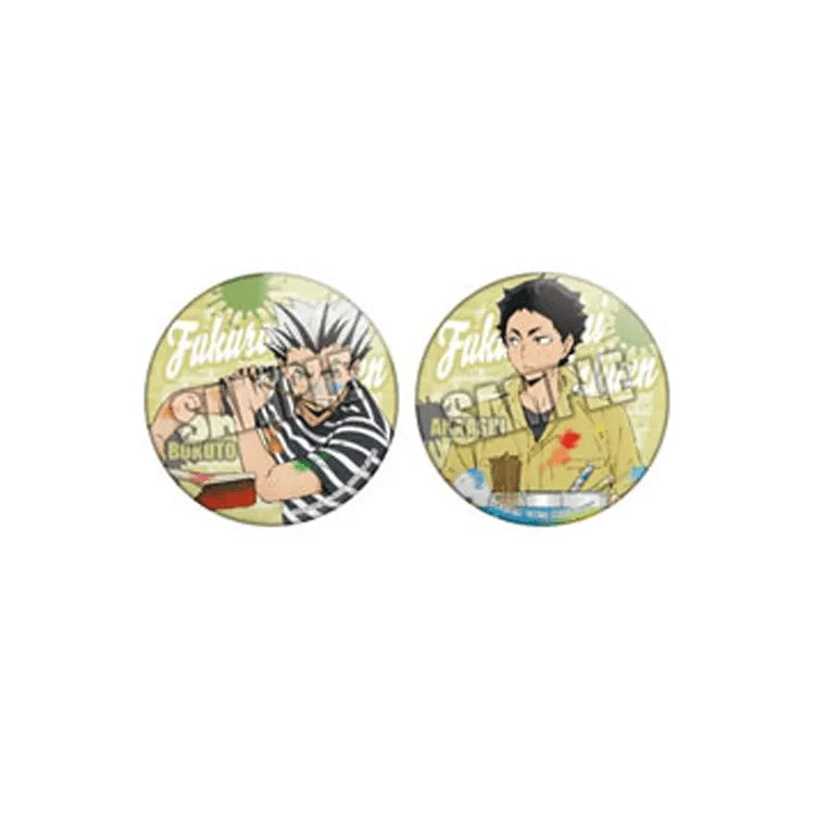 Haikyu!! Anime Merch - Color Palette Paint Suit Can Badge (1 Random) - Doki Doki Land