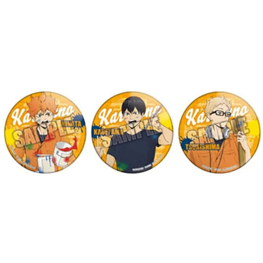 Haikyu!! Anime Merch - Color Palette Paint Suit Can Badge (1 Random) - Doki Doki Land