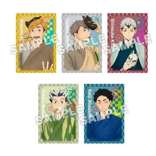 Haikyu!! Anime Merch - Festival Trading Clear Kirakira Card