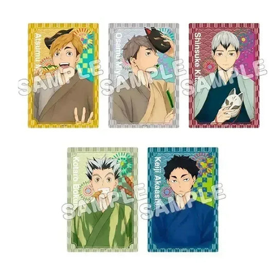 Haikyu!! Anime Merch - Festival Trading Clear Kirakira Card