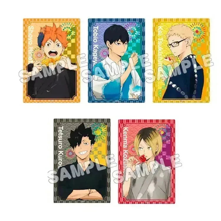 Haikyu!! Anime Merch - Festival Trading Clear Kirakira Card
