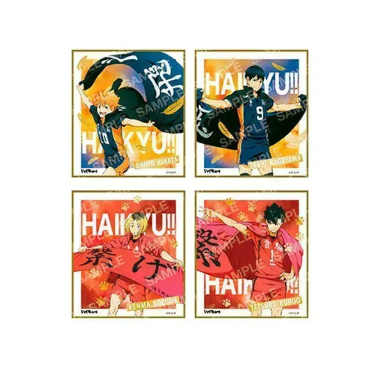 Haikyu!! Anime Merch - Foil Mini Shikishi Collection -Banner Copyright Vol.1- (1 Random) - Doki Doki Land