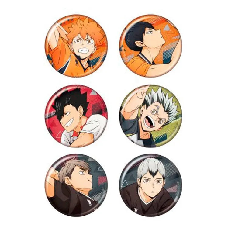 Haikyu!! Anime Merch - Glitter Can Badge (1 Random) - Doki Doki Land