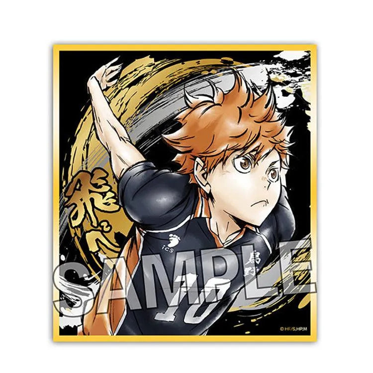 Haikyu!! Anime Merch - Heated Match!! Glitter Shikishi - Doki Doki Land