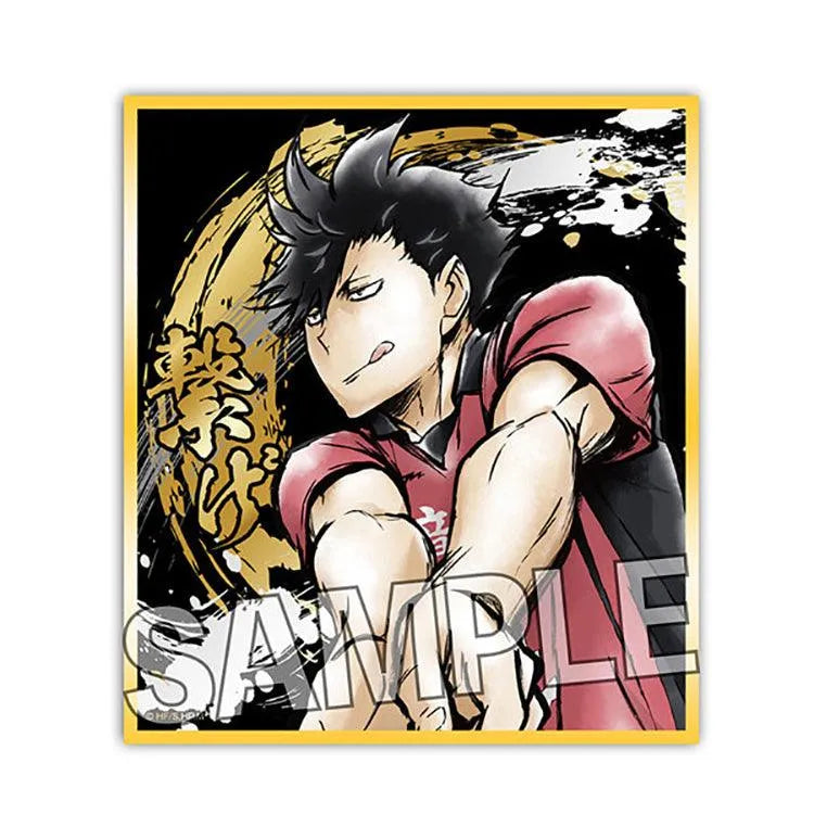 Haikyu!! Anime Merch - Heated Match!! Glitter Shikishi - Doki Doki Land