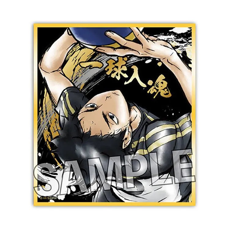 Haikyu!! Anime Merch - Heated Match!! Glitter Shikishi - Doki Doki Land