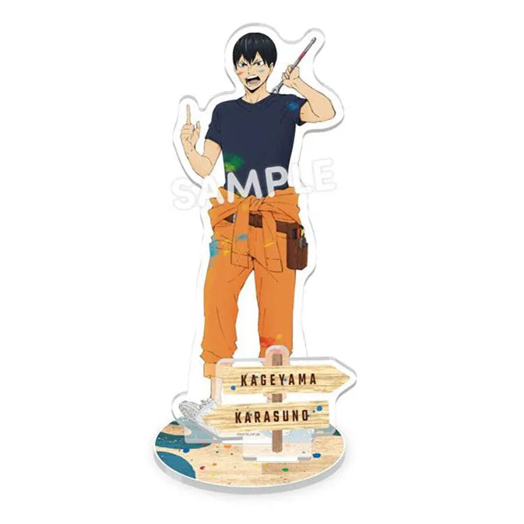 Haikyu!! Anime Merch - Kageyama Paint Suit Acrylic Stand Plate - Doki Doki Land