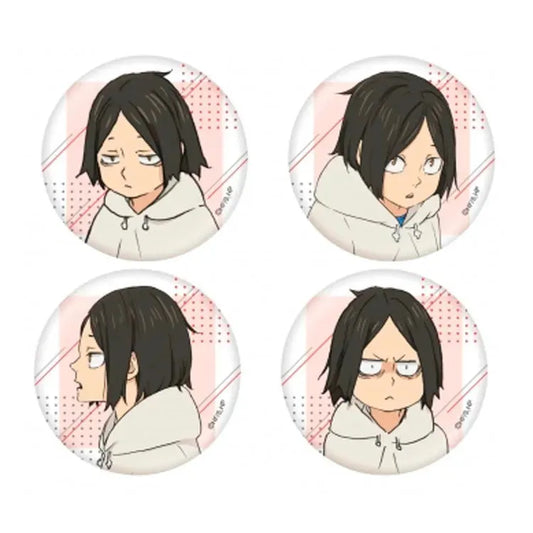 Haikyu!! Anime Merch - Kenma & Kuroo Childhood Trading Tin Badge (1 Random) - Doki Doki Land