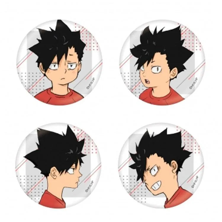 Haikyu!! Anime Merch - Kenma & Kuroo Childhood Trading Tin Badge (1 Random) - Doki Doki Land