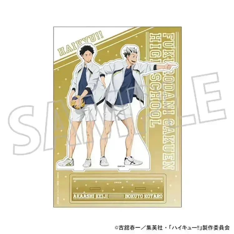 Haikyu! Anime Merch - Kotaro Bokuto / Keiji Akaashi Acrylic Stand
