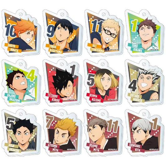 Haikyu!! Anime Merch - Mini Acrylic Keychain Vol.2 (1 Random) - Doki Doki Land