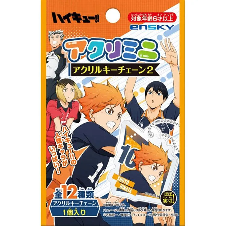 Haikyu!! Anime Merch - Mini Acrylic Keychain Vol.2 (1 Random) - Doki Doki Land