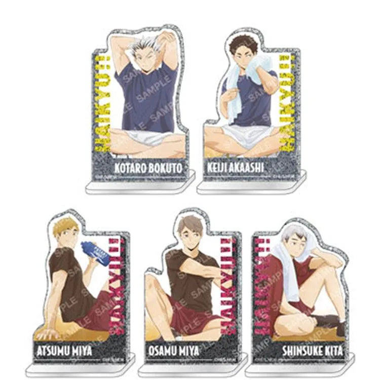 Haikyu!! Anime Merch - Mini Glitter Acrylic Stand (1 Random) - Doki Doki Land
