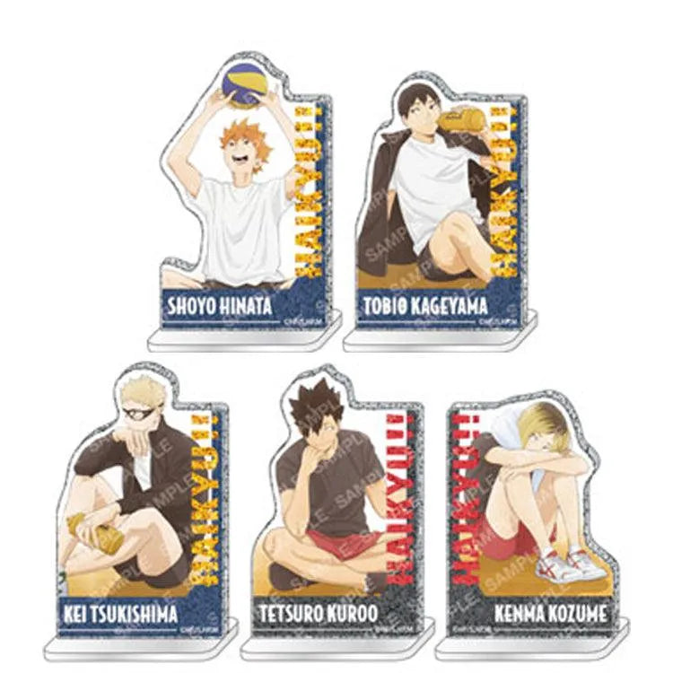 Haikyu!! Anime Merch - Mini Glitter Acrylic Stand (1 Random) - Doki Doki Land