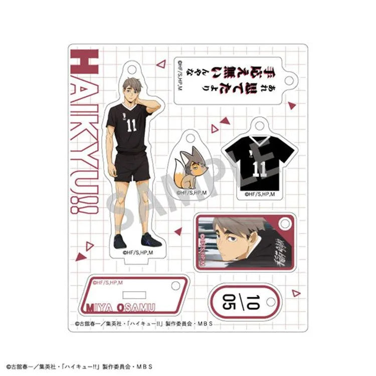 Haikyu!! Anime Merch - Trading Acrylic Stand Charm Vol.1 (1 Random) - Doki Doki Land
