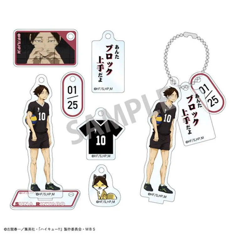Haikyu!! Anime Merch - Trading Acrylic Stand Charm Vol.1 (1 Random) - Doki Doki Land