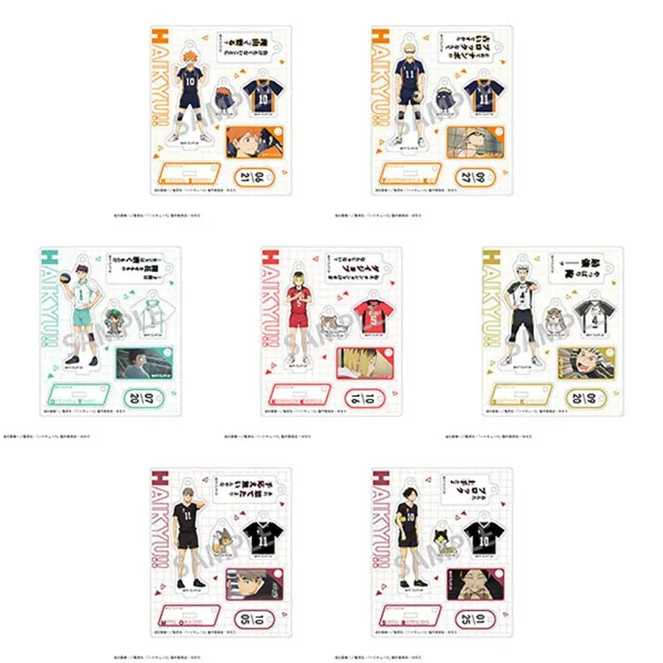 Haikyu!! Anime Merch - Trading Acrylic Stand Charm Vol.1 (1 Random) - Doki Doki Land