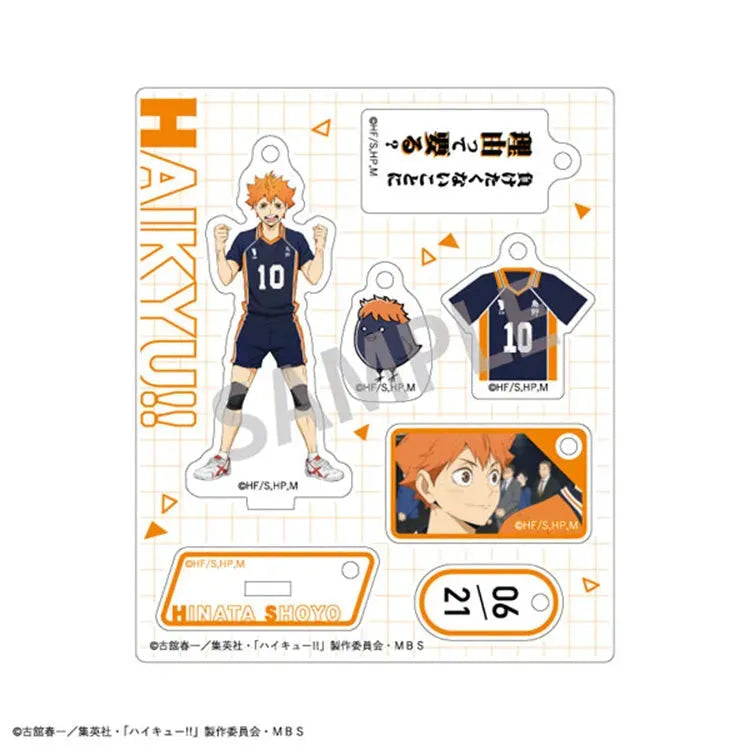 Haikyu!! Anime Merch - Trading Acrylic Stand Charm Vol.1 (1 Random) - Doki Doki Land