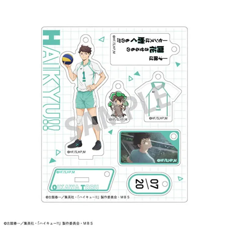 Haikyu!! Anime Merch - Trading Acrylic Stand Charm Vol.1 (1 Random) - Doki Doki Land