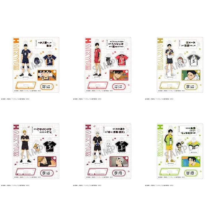Haikyu!! Anime Merch - Trading Acrylic Stand Charm vol.2 (1 Random) - Doki Doki Land