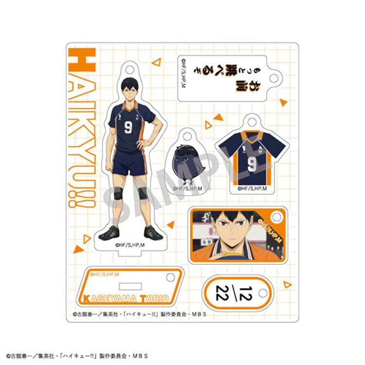 Haikyu!! Anime Merch - Trading Acrylic Stand Charm vol.2 (1 Random) - Doki Doki Land