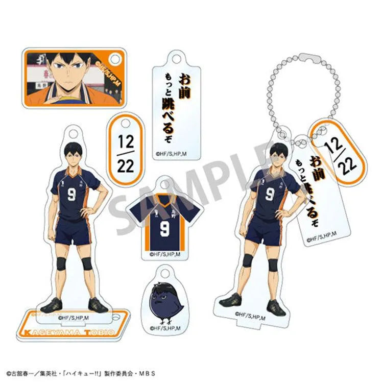 Haikyu!! Anime Merch - Trading Acrylic Stand Charm vol.2 (1 Random) - Doki Doki Land