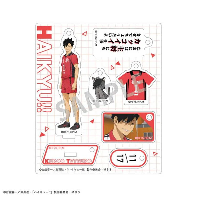 Haikyu!! Anime Merch - Trading Acrylic Stand Charm vol.2 (1 Random) - Doki Doki Land
