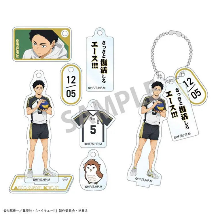 Haikyu!! Anime Merch - Trading Acrylic Stand Charm vol.2 (1 Random) - Doki Doki Land