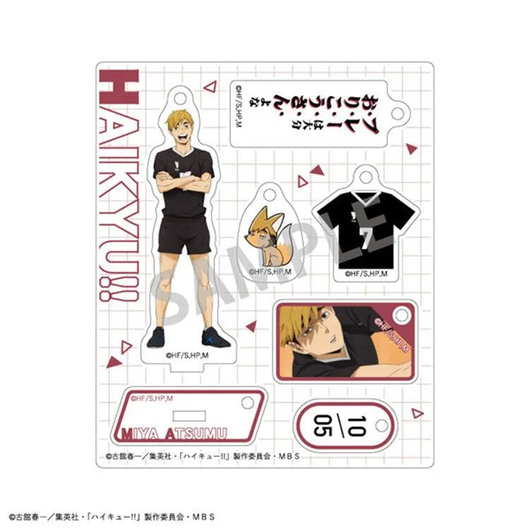 Haikyu!! Anime Merch - Trading Acrylic Stand Charm vol.2 (1 Random) - Doki Doki Land