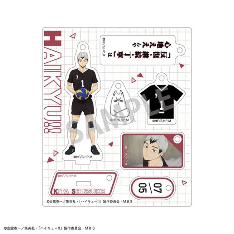 Haikyu!! Anime Merch - Trading Acrylic Stand Charm vol.2 (1 Random) - Doki Doki Land