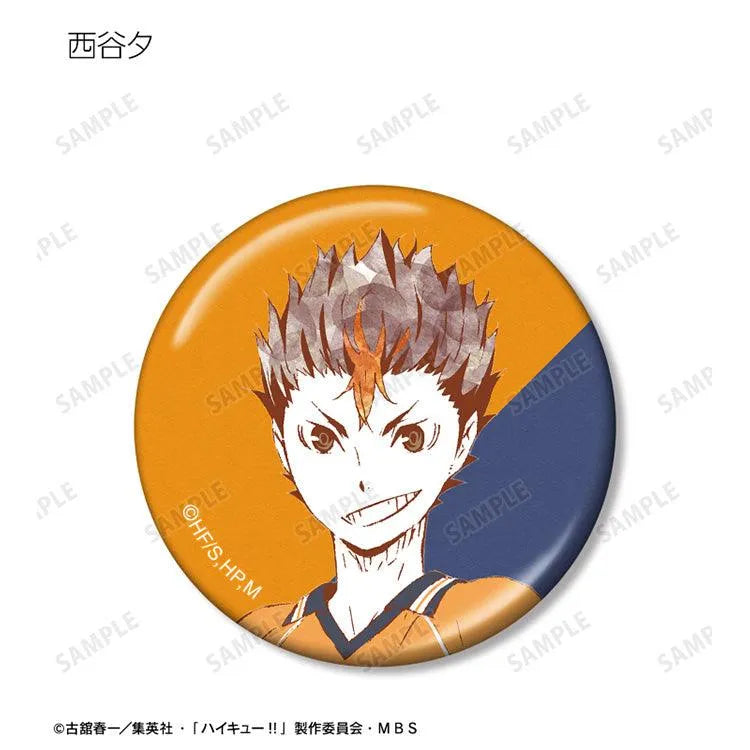 Haikyu!! Anime Merch - Trading Ani-Art Vol.1 Metallic Can Badge Ver. A (1 Random) - Doki Doki Land